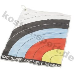 SOCX Microfaser-Frottee-Tuch Eat Sleep Archery Repeat